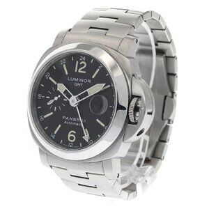 PANERAI Luminor PAM00297 GMT Date Small Second Automatic Men's Watch_875837